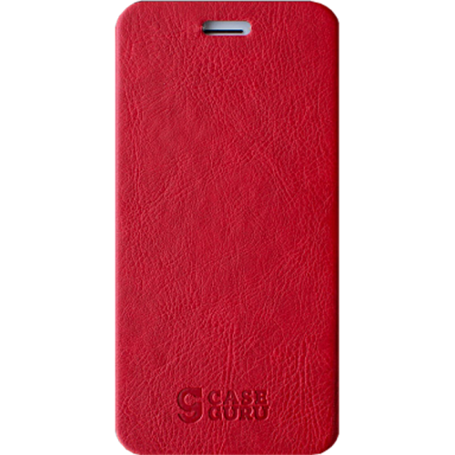 Чехол для Huawei Y6 Prime (2018) CaseGuru Magnetic Case, красный