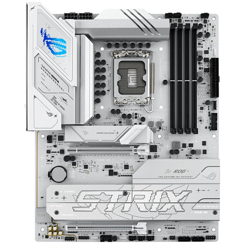 Материнская плата ASUS ROG Strix B860-A Gaming WiFi B860 Soc-1851 4xDDR5, 4xSATA3, RAID, 4хM.2, 2xPCI-E16x, 4xUSB3.2, 2xUSB3.2 Type C, DP, HDMI, WiFi, 2.5Glan,ATX