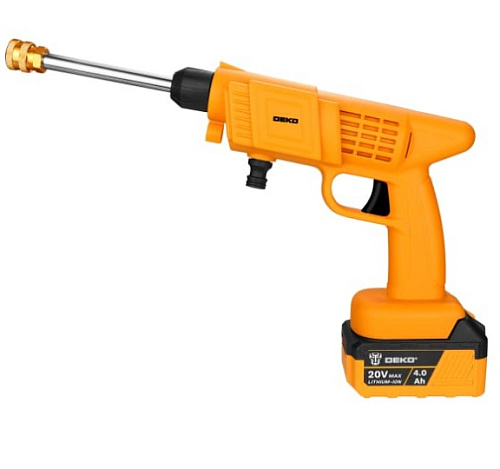 Мойка высокого давления Deko DKCW25, 40 бар, 2x4.0Ач 063-4314