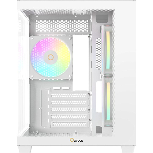 Корпус MicroATX Miditower Ocypus Gamma C54 WH ARGB White