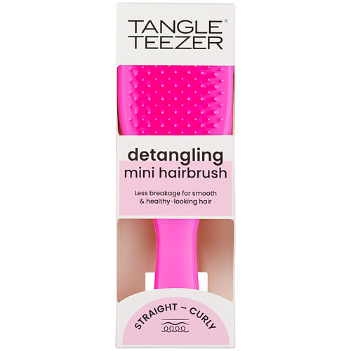 Tangle Teezer Расческа The Wet Detangler Mini Runway Pink