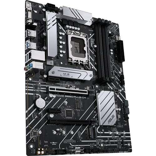 Материнская плата ASUS Prime B660-Plus D4 B660 Socket-1700 4xDDR4, 4xSATA3, RAID, 3xM.2, 2xPCI-E16x, 3xUSB3.2, 1xUSB3.2 Type C, D-Sub, DP, HDMI, 2.5Glan, ATX