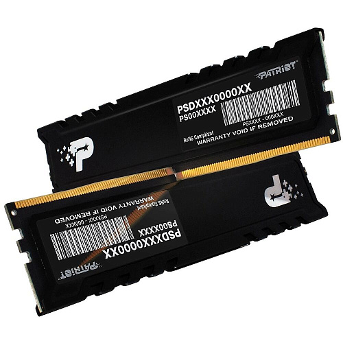 Модуль памяти DIMM 64Gb 2x32Gb DDR5 PC38400 4800MHz Patriot Memory (PSP564G4800KH1)