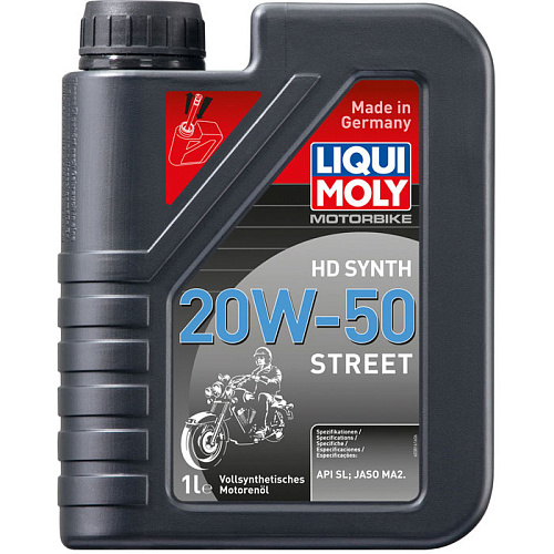 Масло моторное Motorbike 4T HD Synth 20W-50 Street Liqui Moly 3816 1л