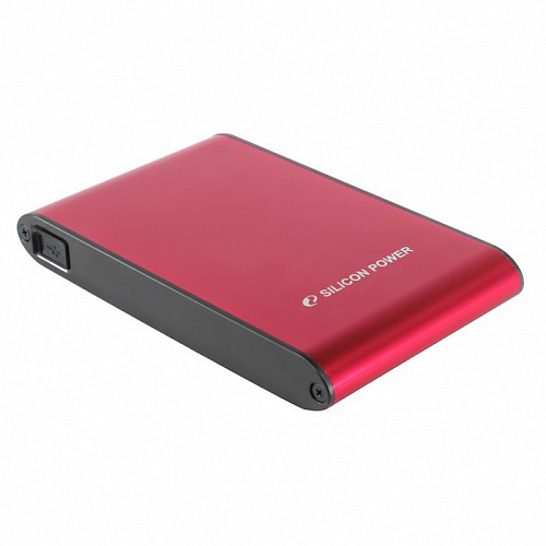Внешний жесткий диск 2.5" 320Gb Silicon Power SP320GBPHDA70S2R USB2.0 Red Series A70