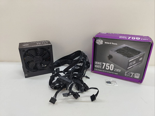 Блок питания 750W Cooler Master MWE White MPE-7501-ACABW-EU УЦЕНКА