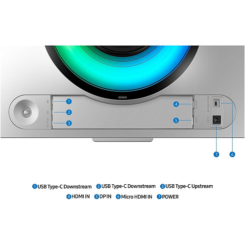 Монитор 49" Samsung Odyssey G9 LS49DG952SIXCI OLED 5120x1440 0.03ms HDMI, DisplayPort