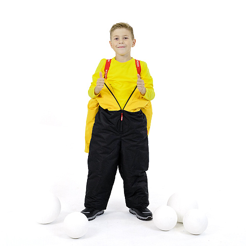 Комбинезон зимний HEDDA EDD4 57012 Banana низ прямой, размер 128