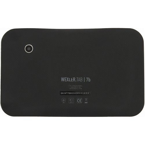 Планшет WEXLER.TAB 7b 7" 1024x600/1GB/8GB/Android 4.1.1/Purple