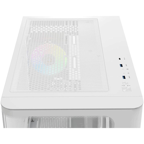 Корпус MicroATX Miditower Ocypus Iota C50 WH Curve ARGB Digital White