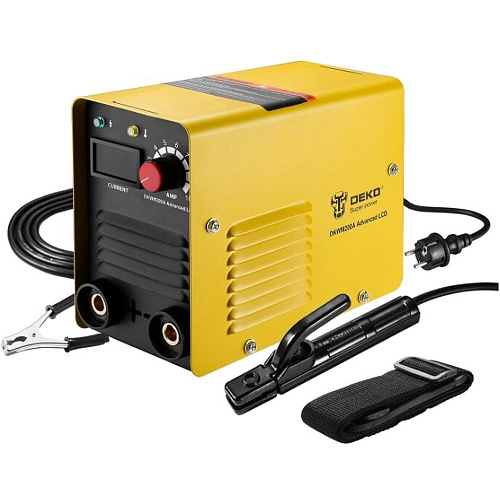 Сварочный инвертор Deko DKWM200A LCD Advanced  (051-4676)