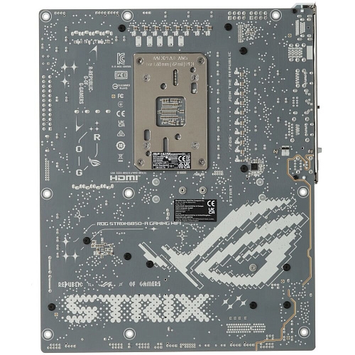 Материнская плата ASUS ROG Strix B850-A Gaming WiFI B850 Socket AM5 4xDDR5, 2xSATA3, RAID, 4xM.2, 2xPCI-E16x, 6xUSB3.2, 2xUSB3.2 Type C, DP, HDMI, WiFi, 2.5Glan, ATX