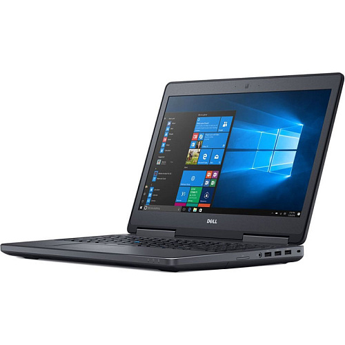 Ноутбук Dell Precision 7520 E3-1505M/16Gb 2400Mhz/2Tb+512Gb SSD/NV Quadro M2200 4Gb/15.6" UltraHD/Win10Pro