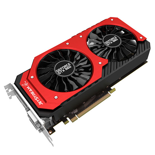 Видеокарта Palit 2048Mb GF GTX 960 Jetstream 2xDVI, HDMI, DP, Ret