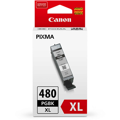 Картридж Canon PGI-480PGBK XL для TS6140, TR7540, TR8540, TS8140, TS9140 Чёрный.