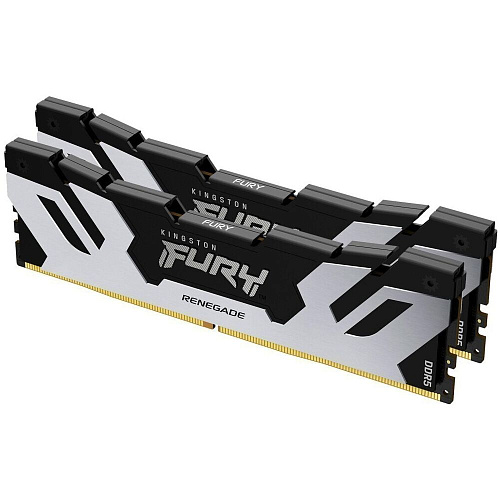 Модуль памяти DIMM 32Gb 2х16Gb DDR5 PC57600 7200MHz Kingston Fury Renegade Silver (KF572C38RSK2/32)