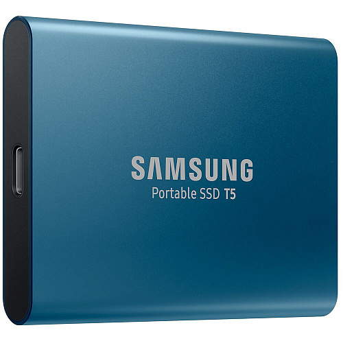 Внешний SSD-накопитель 500Gb Samsung T5 MU-PA500B/WW (SSD) USB 3.1 Синий УЦЕНКА
