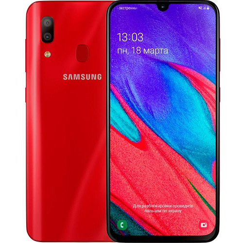 Смартфон Samsung Galaxy A40 (2019) SM-A405 64Gb красный