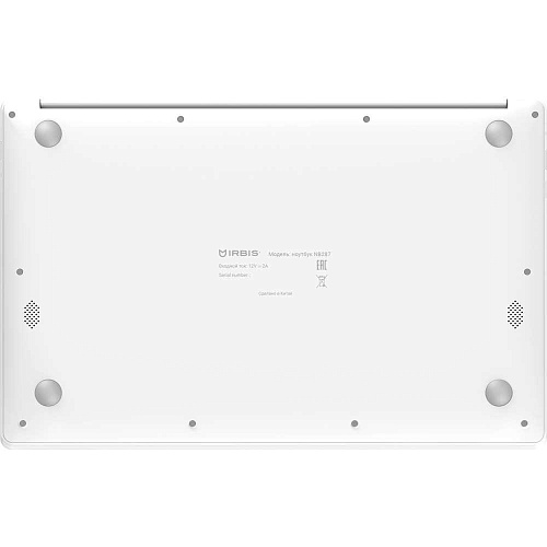 Ноутбук IRBIS NB287 Pentium J3710/4Gb/128Gb/15.6" HD/Win10 White