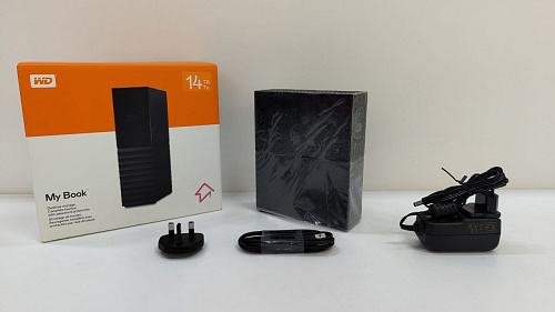 Внешний жесткий диск 3.5" 14Tb WD My Book WDBBGB0140HBK-EESN USB 3.0 Черный УЦЕНКА
