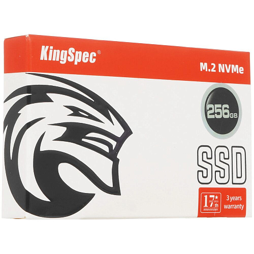 Внутренний SSD-накопитель 256Gb KingSpec NX Series (NX-256 2280) M.2 2280 PCIe NVMe 3.0 x4