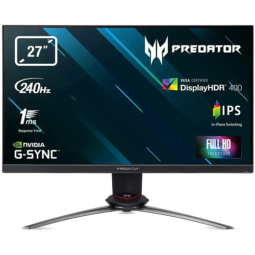 Монитор 27" Acer Predator XB273GXbmiiprzx IPS 1920x1080 1ms НDMI, DisplayPort