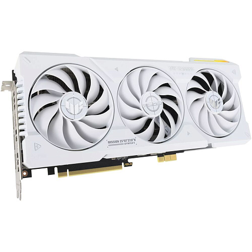 Видеокарта ASUS GeForce RTX 4070 Ti Super 16384Mb, TUF Gaming BTF White 16G (TUF-RTX4070TIS-16G-BTF-White) 2xHDMI, 3xDP, Ret