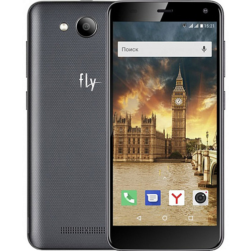 Смартфон Fly Life Compact 4G Black	