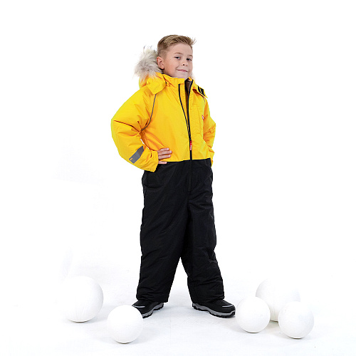 Комбинезон зимний HEDDA EDD4 57012 Banana низ прямой, размер 128