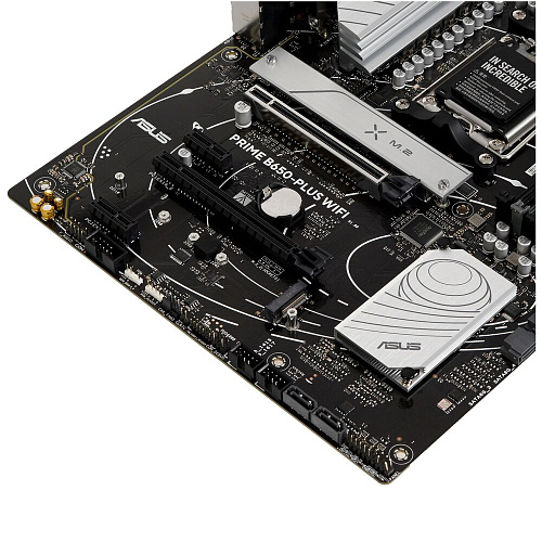 Материнская плата ASUS Prime B650-Plus WiFi B650 Socket AM5 4xDDR5, 4xSATA3, RAID, 2xM.2, 2xPCI-E16x, 5xUSB3.2, 1xUSB3.2 Type C, DP, HDMI, WiFi, 2.5Glan, ATX