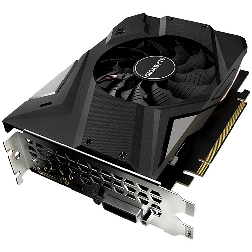 Видеокарта Gigabyte GeForce GTX 1650 4096Mb, D6 OC 4G (GV-N1656OC-4GD 4.0) DVI-D, DP, HDMI, Ret