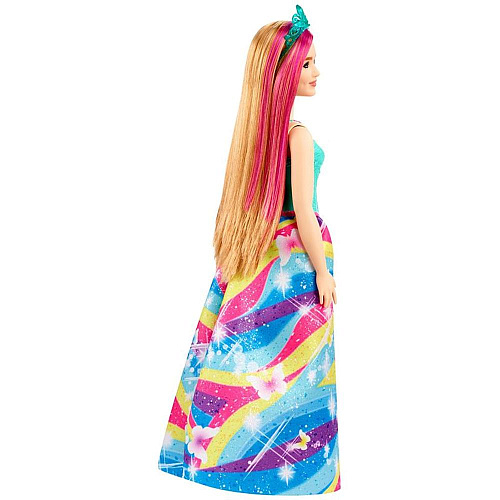 Кукла Mattel Barbie Принцесса GJK12/GJK16 рыжая, бирюзовый топ