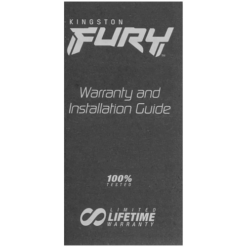 Модуль памяти DIMM 16Gb DDR5 PC48000 6000MHz Kingston Fury Beast RGB Black (KF560C36BBE2-16)