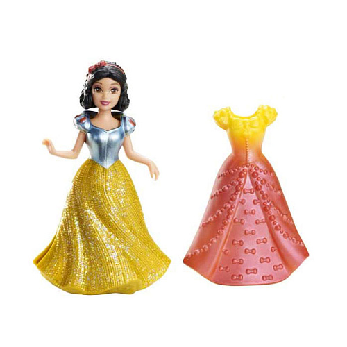 Кукла Mattel Принцессы Disney Мини-кукла Белоснежка с платьем X9404