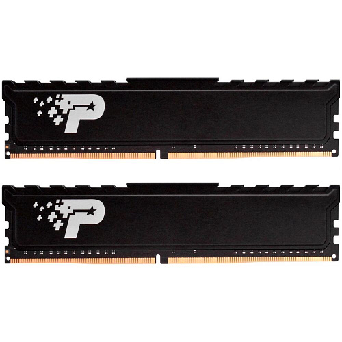 Модуль памяти DIMM 16Gb 2х8Gb DDR4 PC21300 2666MHz Patriot Memory Signature Line Premium (PSP416G2666KH1)