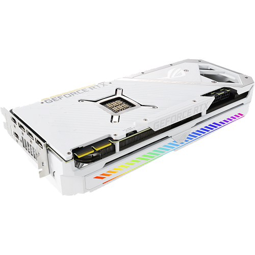Видеокарта ASUS GeForce RTX 3090 24576Mb, Strix White OC 24G (ROG-Strix-RTX3090-O24G-White) 2xHDMI, 3xDP, Ret
