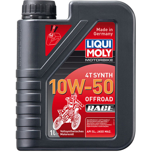 Масло моторное Motorbike 4T Synth 10W-50 Offroad Race Liqui Moly 3051 1л