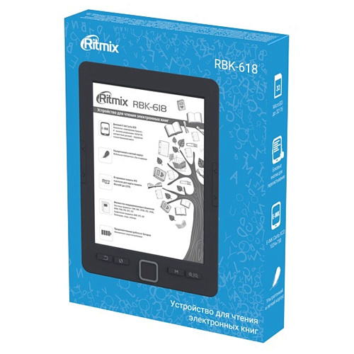 Электронная книга Ritmix RBK-618