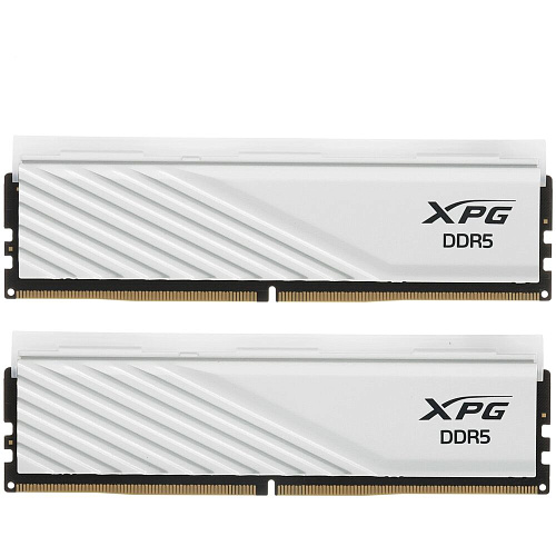 Модуль памяти DIMM 32Gb 2х16Gb DDR5 PC48000 6000MHz ADATA XPG Lancer RGB White (AX5U6000C3416G-DTLABRWH)