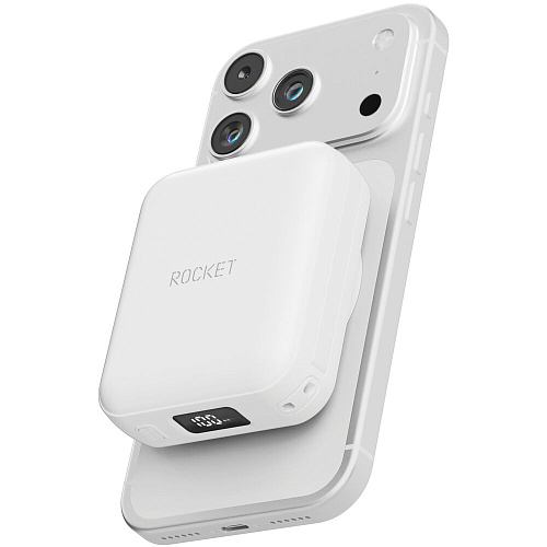 Внешний аккумулятор Rocket Joy MagSafe 10000mAh White