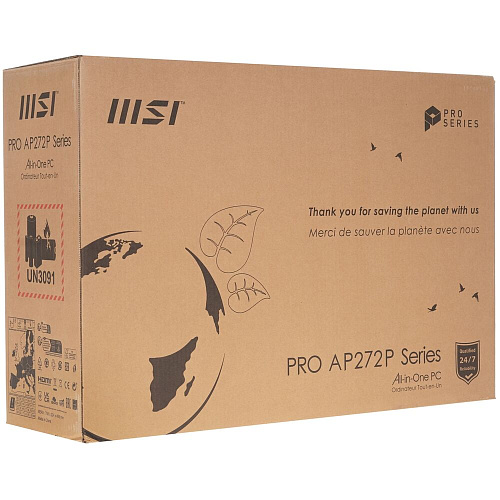 Моноблок MSI Pro AP272P 14M-684XRU 27" FullHD Core i7 14700/32Gb/1Tb SSD/kb+m/DOS White