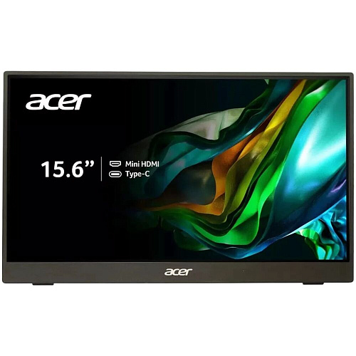 Монитор 16" Acer PM161QJbmiuux IPS 1920x1080 6ms HDMI, USB Type-C