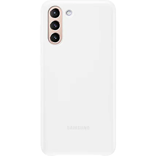 Чехол для Samsung Galaxy S21+ SM-G996 Smart LED Cover белый