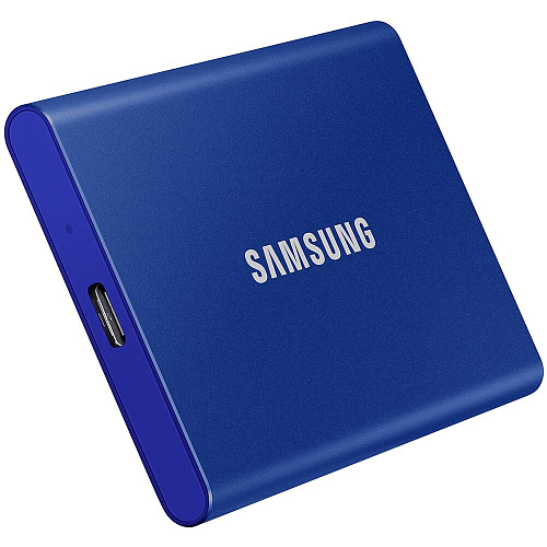 Внешний SSD-накопитель 500Gb Samsung T7 MU-PC500H/WW (SSD) USB 3.2 Type C Синий