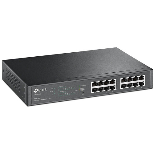 Коммутатор TP-LINK TL-SG1016PE управляемый 16xGbLAN PoE