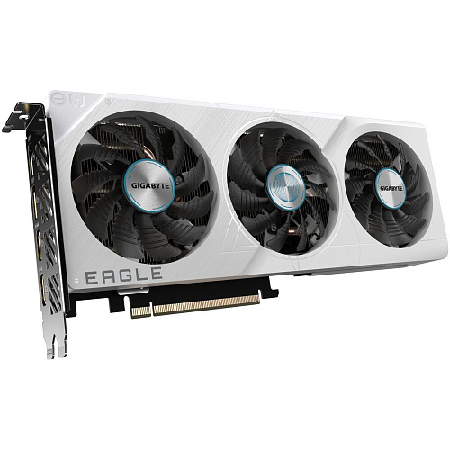 Видеокарта Gigabyte GeForce RTX 4060 Ti 8192Mb, Eagle Ice OC 8 Gb (GV-N406TEAGLEOC Ice-8GD) 2xHDMI, 2xDP, Ret