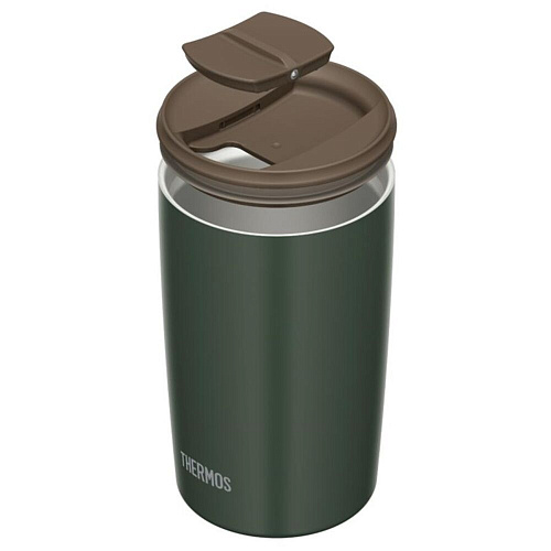 THERMOS Термокружка JDP-401 FG, хаки, 0,4 л.