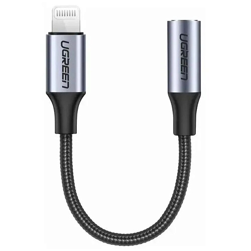 Адаптер Ugreen Lightning to Jack 3.5 для подключения наушников US211 (30756)