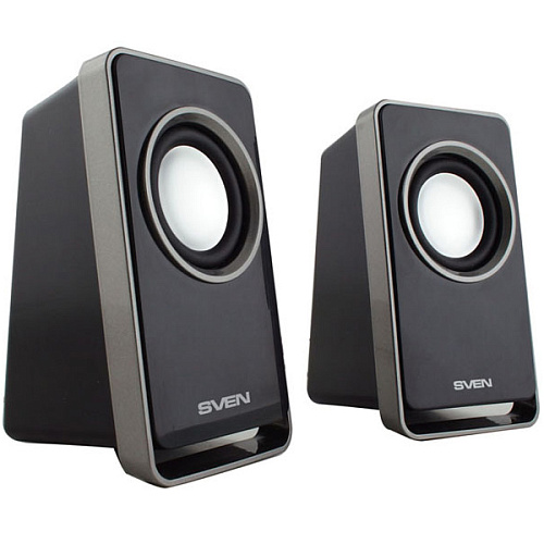 2.0 Колонки SVEN 355 2*2.5W Black