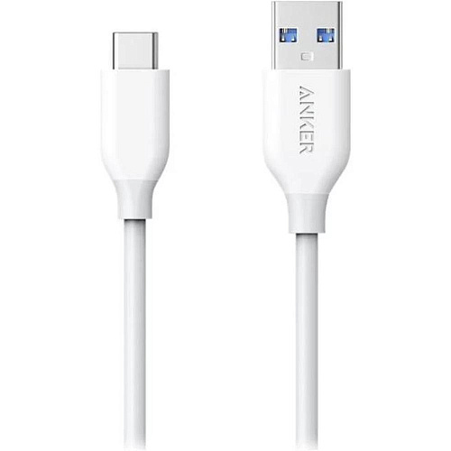 Кабель USB2.0 - Type C 0.9м Anker Powerline Select+ белый